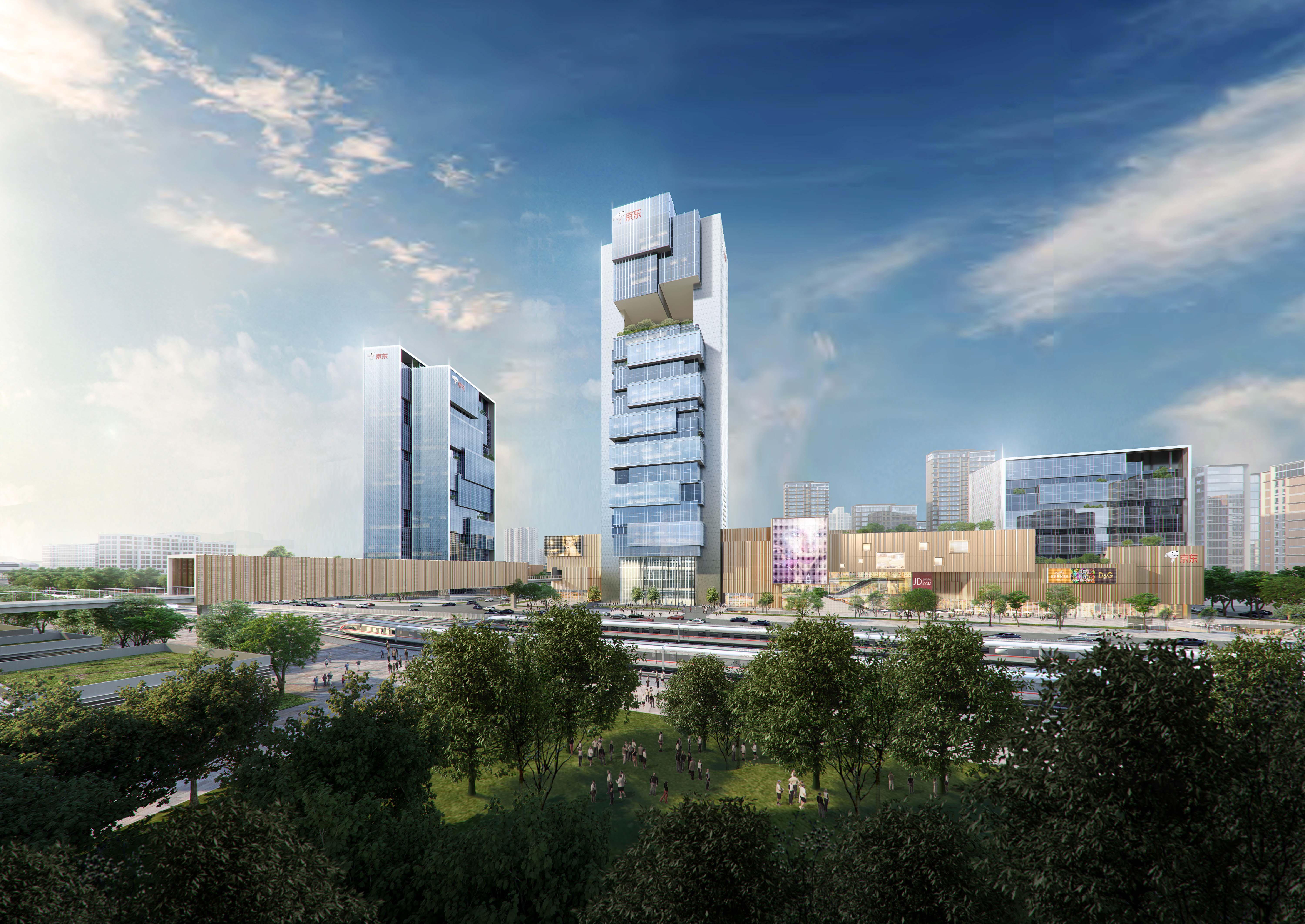 投资百亿打造新地标上海西站237坊城市综合体开工